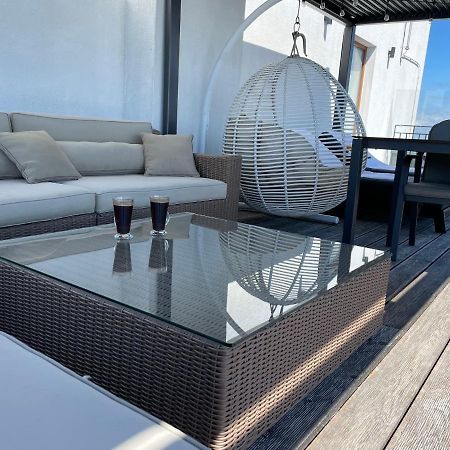 Sea View Penthouse Terrace Palanga Old Town Apartment Ngoại thất bức ảnh