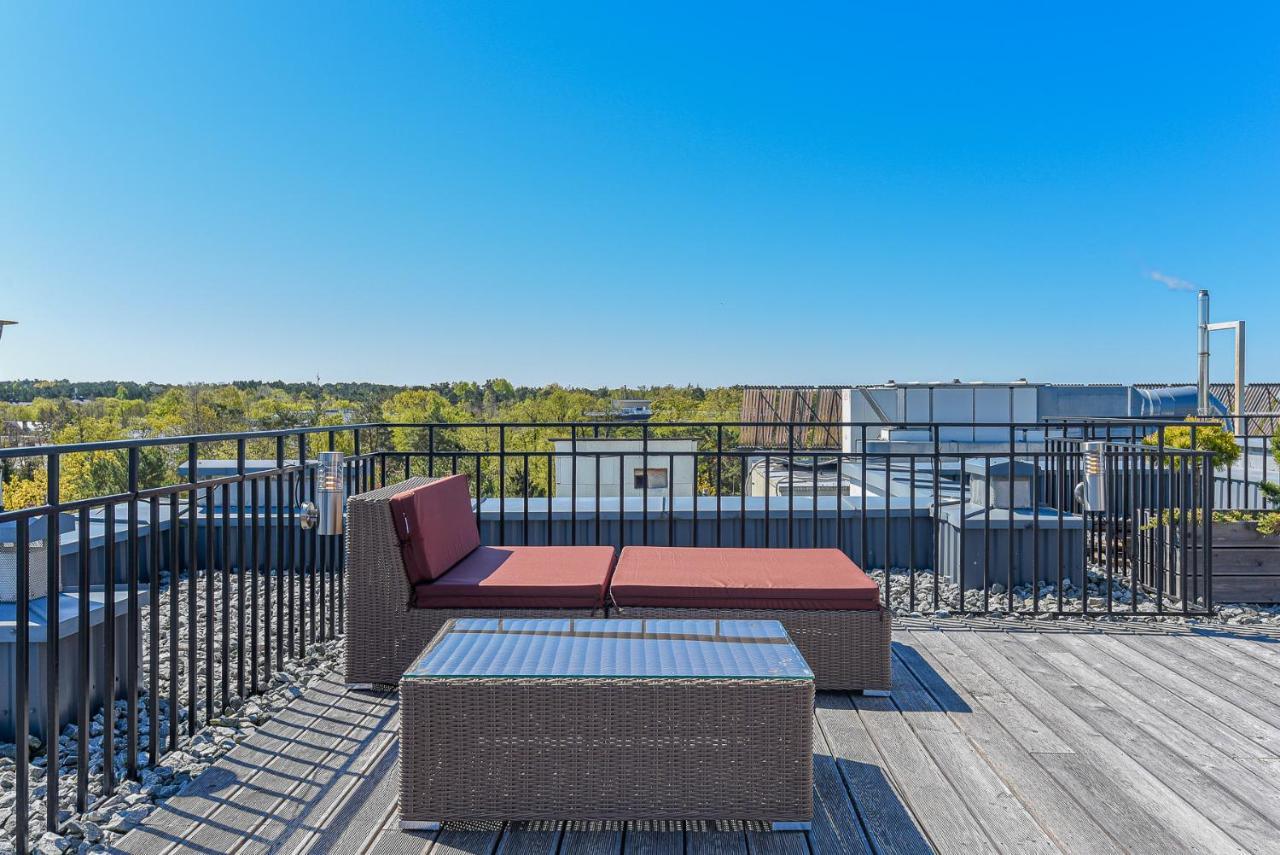 Sea View Penthouse Terrace Palanga Old Town Apartment Ngoại thất bức ảnh