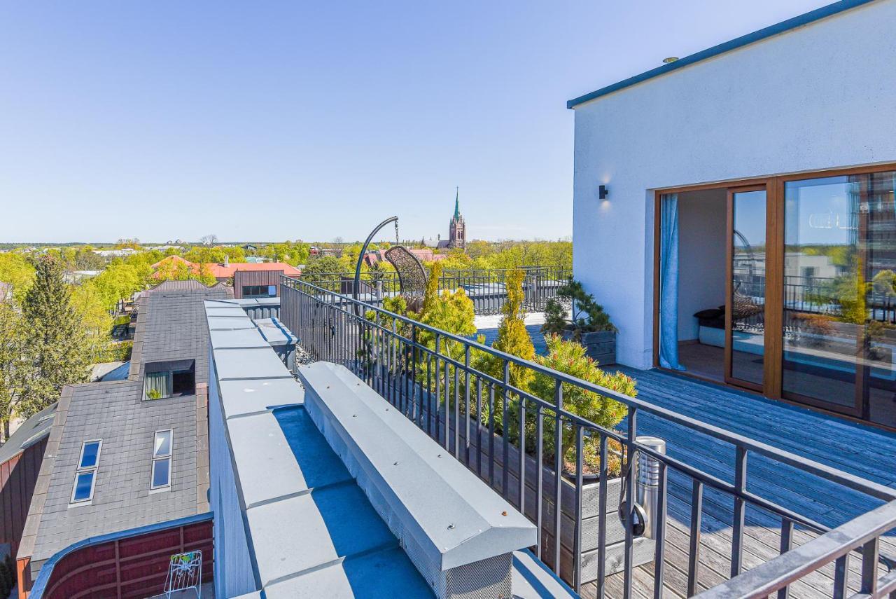 Sea View Penthouse Terrace Palanga Old Town Apartment Ngoại thất bức ảnh