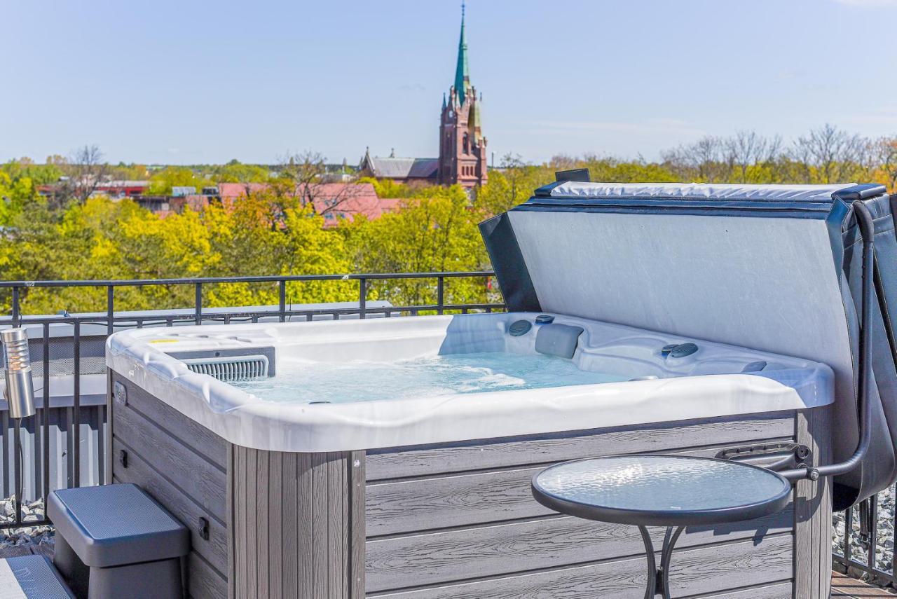 Sea View Penthouse Terrace Palanga Old Town Apartment Ngoại thất bức ảnh