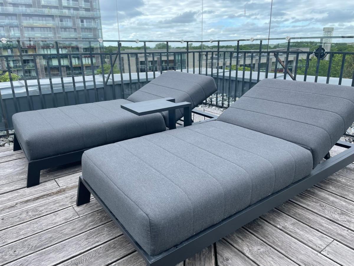 Sea View Penthouse Terrace Palanga Old Town Apartment Ngoại thất bức ảnh