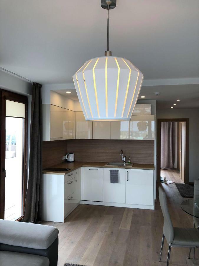 Sea View Penthouse Terrace Palanga Old Town Apartment Ngoại thất bức ảnh