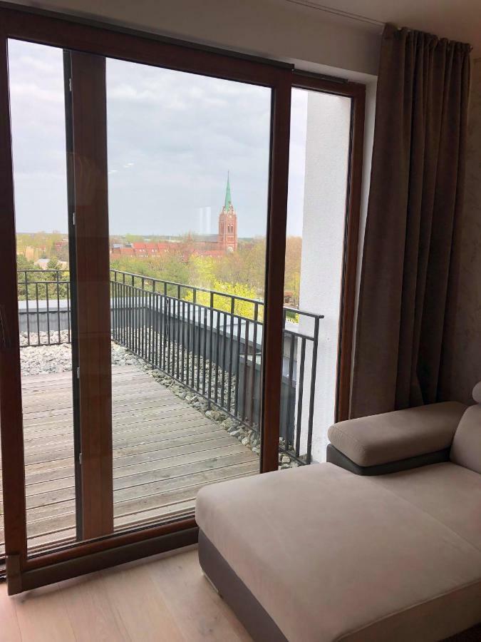 Sea View Penthouse Terrace Palanga Old Town Apartment Ngoại thất bức ảnh