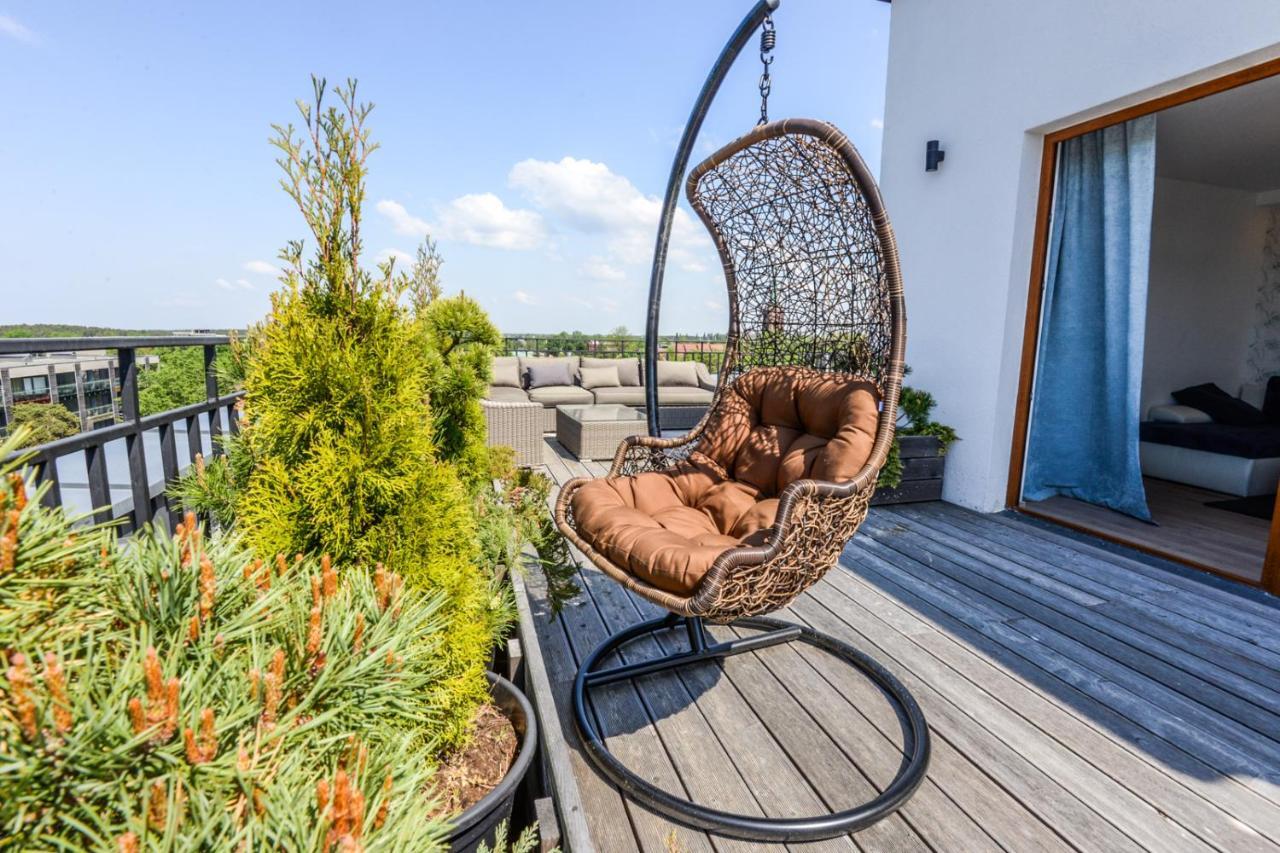 Sea View Penthouse Terrace Palanga Old Town Apartment Ngoại thất bức ảnh