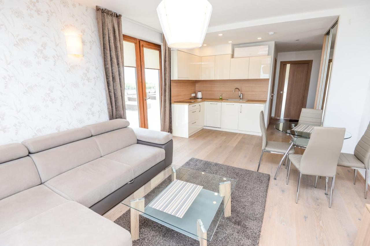 Sea View Penthouse Terrace Palanga Old Town Apartment Ngoại thất bức ảnh
