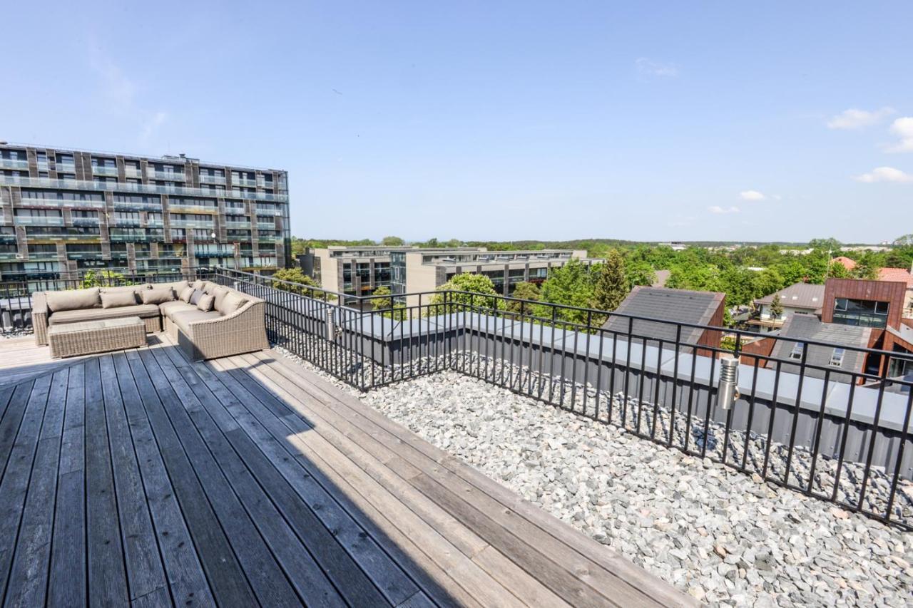Sea View Penthouse Terrace Palanga Old Town Apartment Ngoại thất bức ảnh